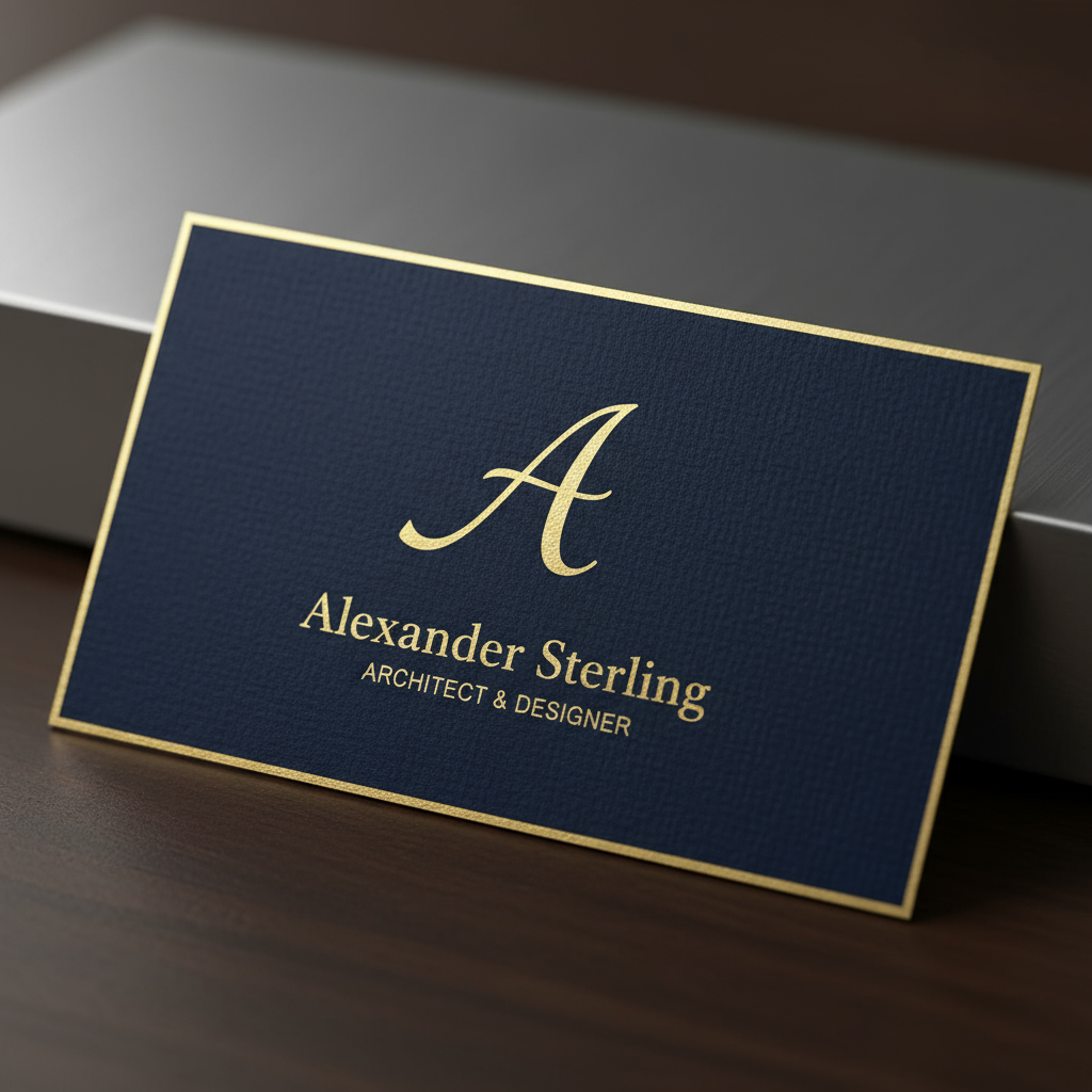 Elegant Gold Foil Design